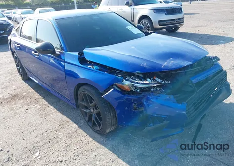 2022 Honda Civic Sport z USA, uszkodzony, nr VIN 2HGFE2F52NH558057